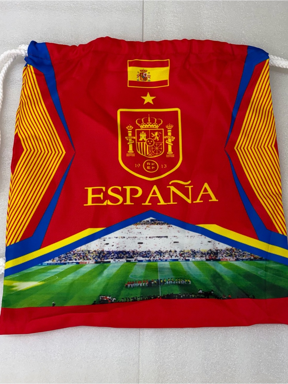 España Red Drawstring Team Bag FIFA World Cup Ready
